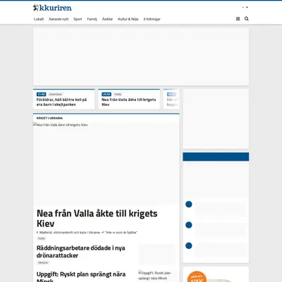 kkuriren.se startsida 2023