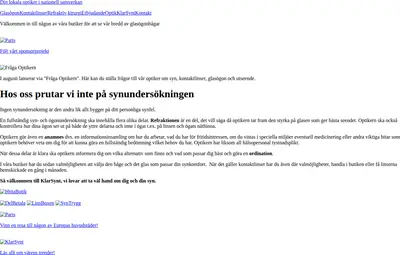 KlarSynt startsida 2008