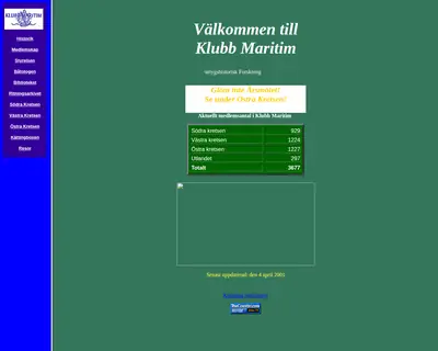 Båtologen startsida 2001