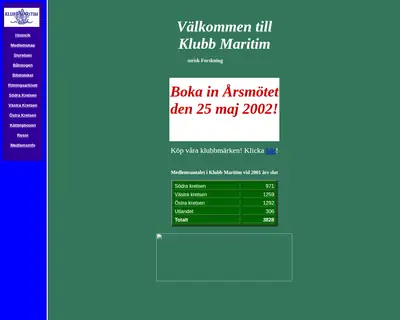 Båtologen startsida 2002