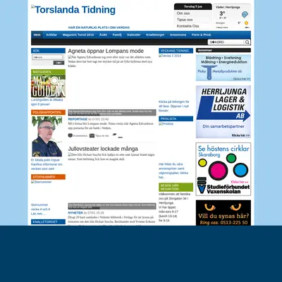 Knalle-Bladet startsida 2014