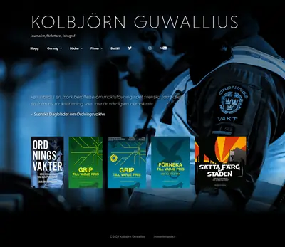 Kolbjorn.se startsida 2019