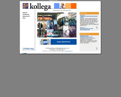 kollega.se startsida 2007