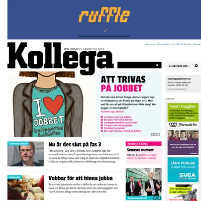 kollega.se startsida 2016