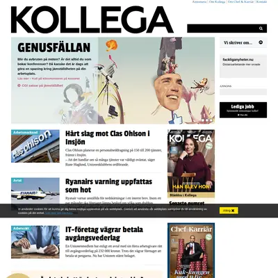 kollega.se startsida 2019