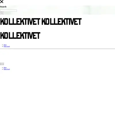 Kollektivet startsida 2022