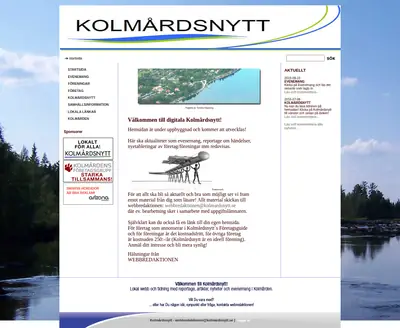 Kolmårdsnytt startsida 2010