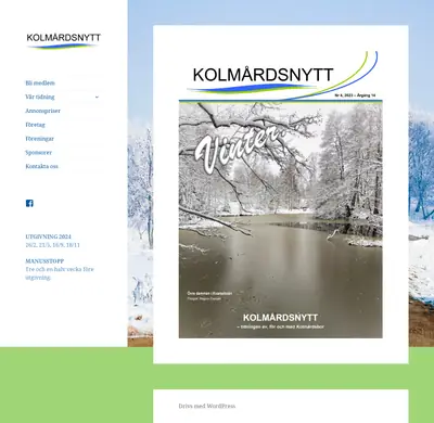 Kolmårdsnytt startsida 2024