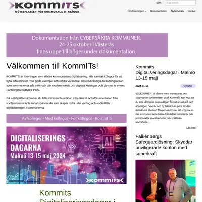 Komm ITS startsida 2024