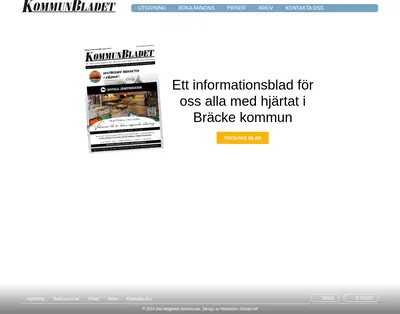 Kommunbladet startsida 2025