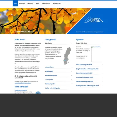 KOMMUNMEDIA startsida 2014