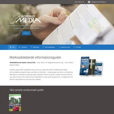 KOMMUNMEDIA startsida 2016
