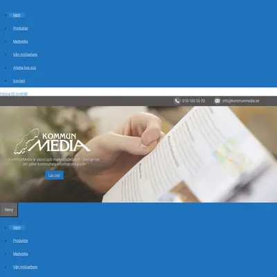 KOMMUNMEDIA startsida 2020