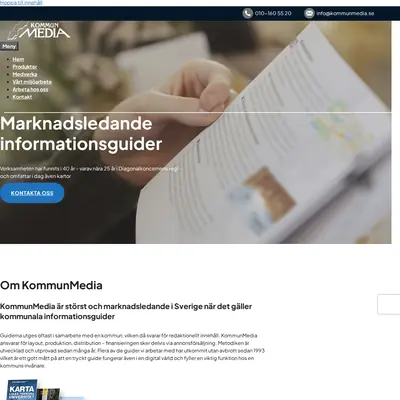 KOMMUNMEDIA startsida 2026