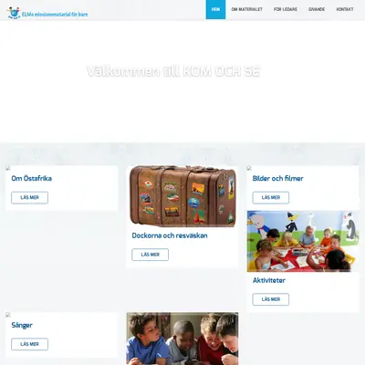 Kom & Se startsida 2021