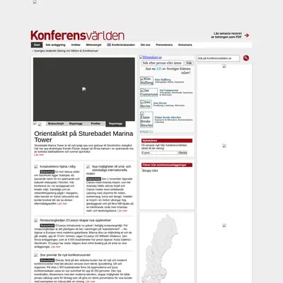 KonferensVärlden/Event & Expo startsida 2013