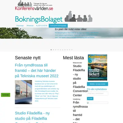 KonferensVärlden/Event & Expo startsida 2022