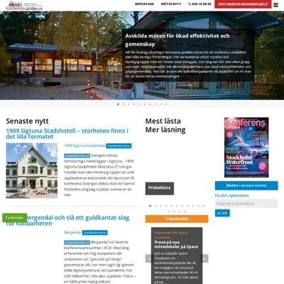 KonferensVärlden/Event & Expo startsida 2024