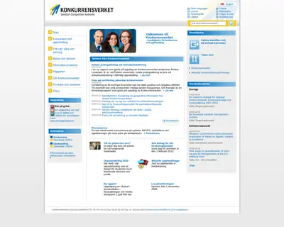 Konkurrensnytt startsida 2010