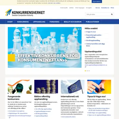Konkurrensnytt startsida 2016