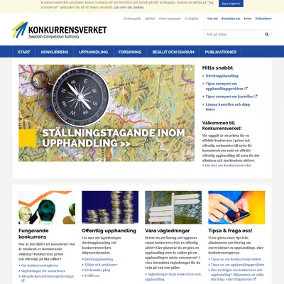 Konkurrensnytt startsida 2019