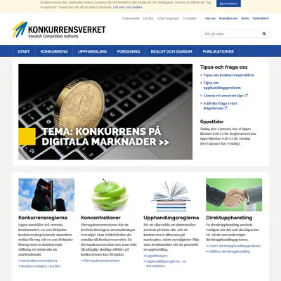 Konkurrensnytt startsida 2021