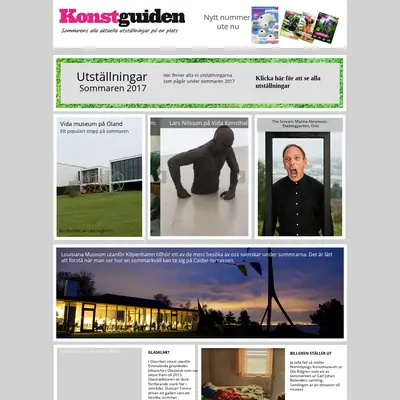 Konstguiden startsida 2017
