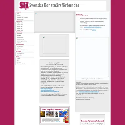 BildKonstnären startsida 2014