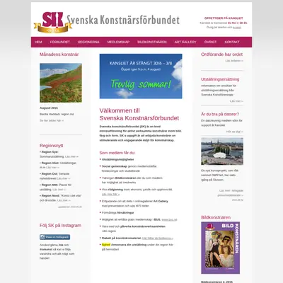 BildKonstnären startsida 2015