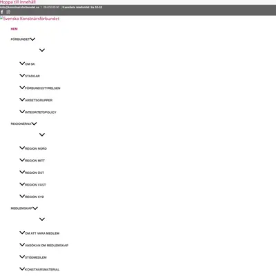 BildKonstnären startsida 2026