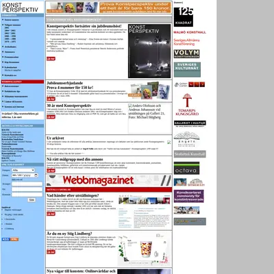 Konstperspektiv startsida 2006