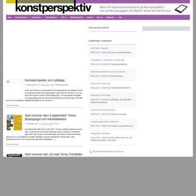 Konstperspektiv startsida 2015