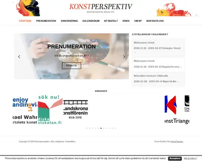 Konstperspektiv startsida 2019