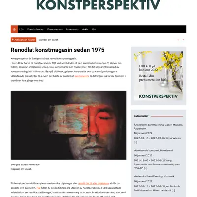 Konstperspektiv startsida 2022