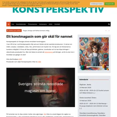 Konstperspektiv startsida 2025