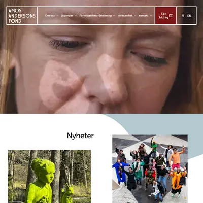 Amos startsida 2026