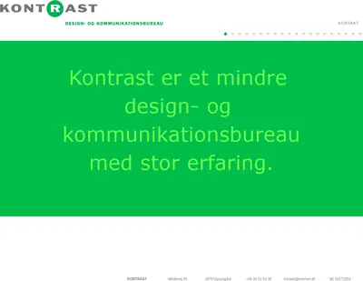 Kontrast Magasin startsida 2014