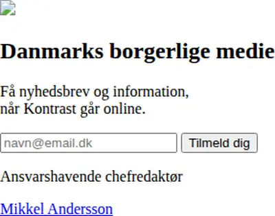 Kontrast Magasin startsida 2020
