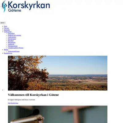 TV Korskyrkan Götene startsida 2017