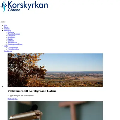 TV Korskyrkan Götene startsida 2018