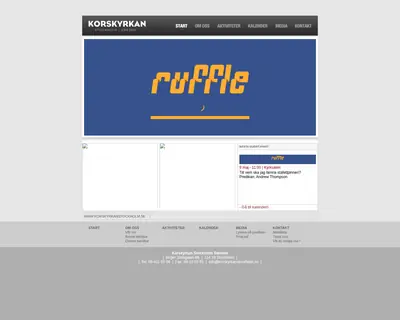 Gudstjänst i Korskyrkan Stockholm startsida 2010