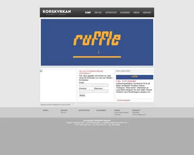 Gudstjänst i Korskyrkan Stockholm startsida 2011