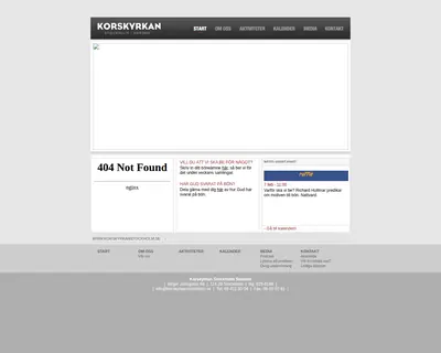 Gudstjänst i Korskyrkan Stockholm startsida 2016