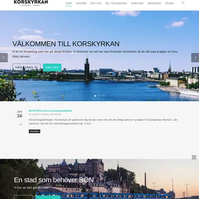 Gudstjänst i Korskyrkan Stockholm startsida 2017