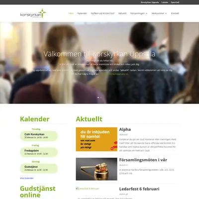 Korskyrkan Uppsala startsida 2025