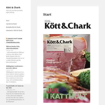 Kött & Chark startsida 2016