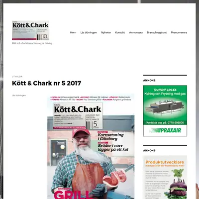 Kött & Chark startsida 2017