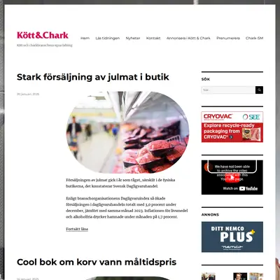 Kött & Chark startsida 2025