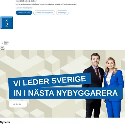 Kristdemokraterna i Nybro startsida 2024