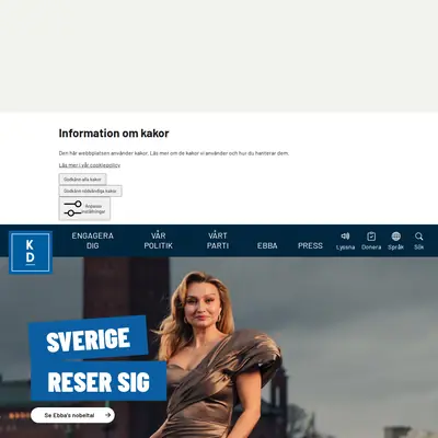 Kristdemokraterna i Nybro startsida 2026